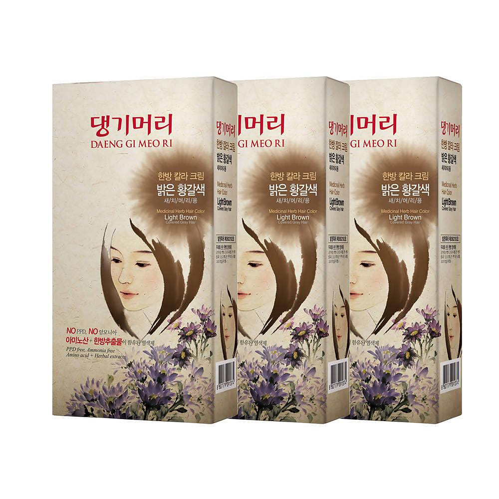 DGMR Medicinal Herb Color 3PACK Light Brown 3 each