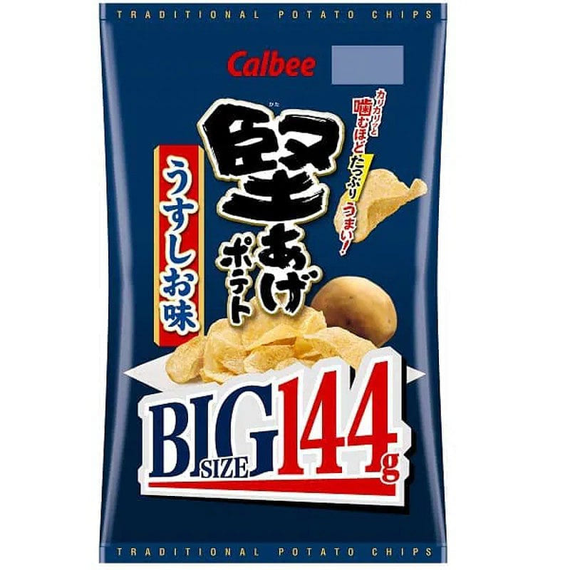 卡乐比 Kataage 大号土豆 淡盐味 144g 1 份