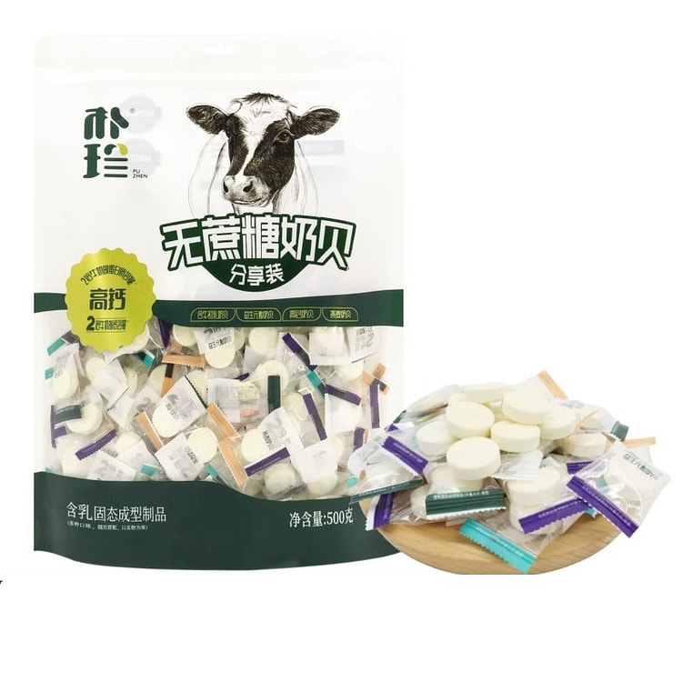 【朴珍】无蔗糖奶贝礼包 蒙古特产 干吃奶片 1袋