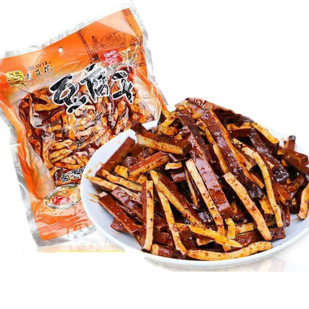 Yuan Dou Spicy Dried Tofu 250g * 1 bag 250 g