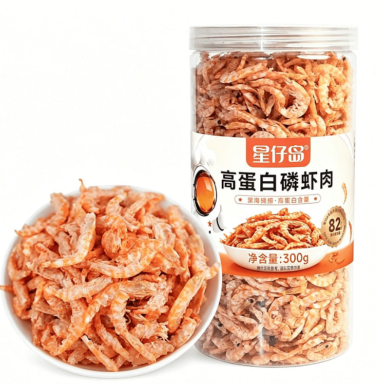 300g dried krill and shrimp 300 g