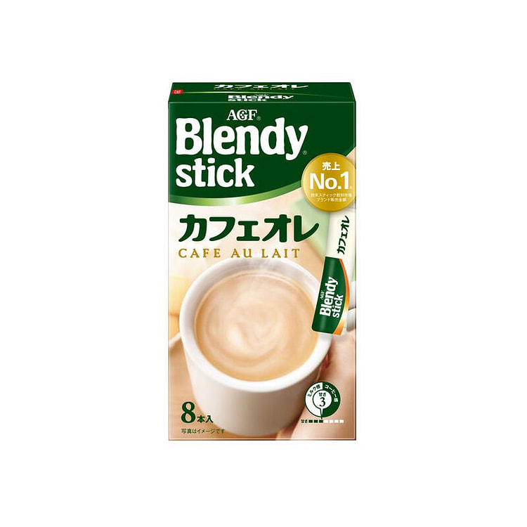 AGF Blendy Stick Rich Milk Coffee 8 Sticks