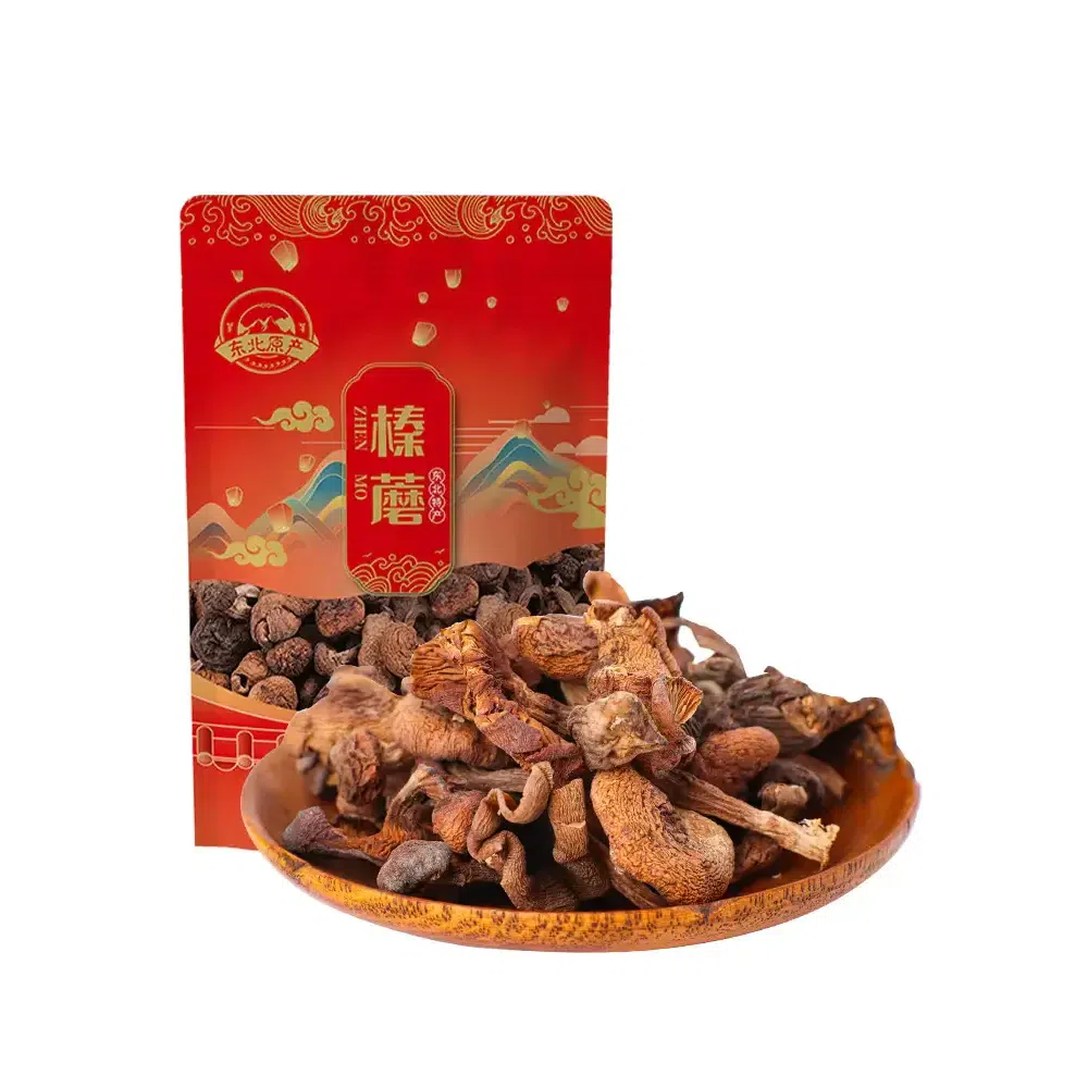 东北纯野生榛蘑200g 山货特产营养菌菇 200 克