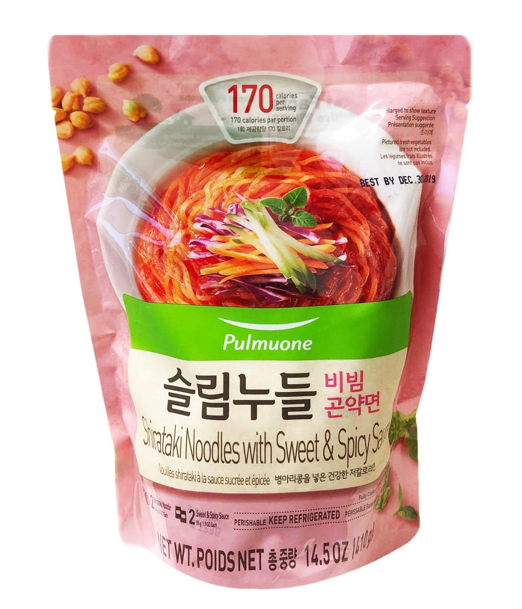 Pulmuone Shirataki Noodles with Sweet & Spicy Sauce 410 g