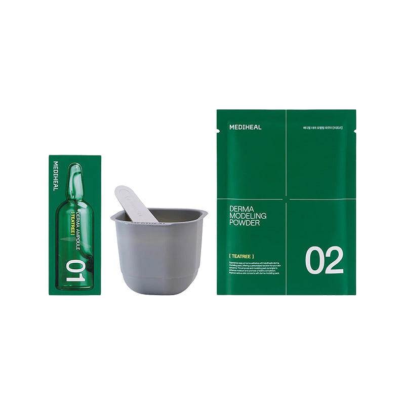 MEDIHEAL Derma Modeling Pack Teatree Calming Clay Facial Mask 81 g