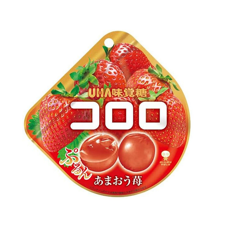 UHA悠哈味觉糖 草莓口味软糖  QQ糖