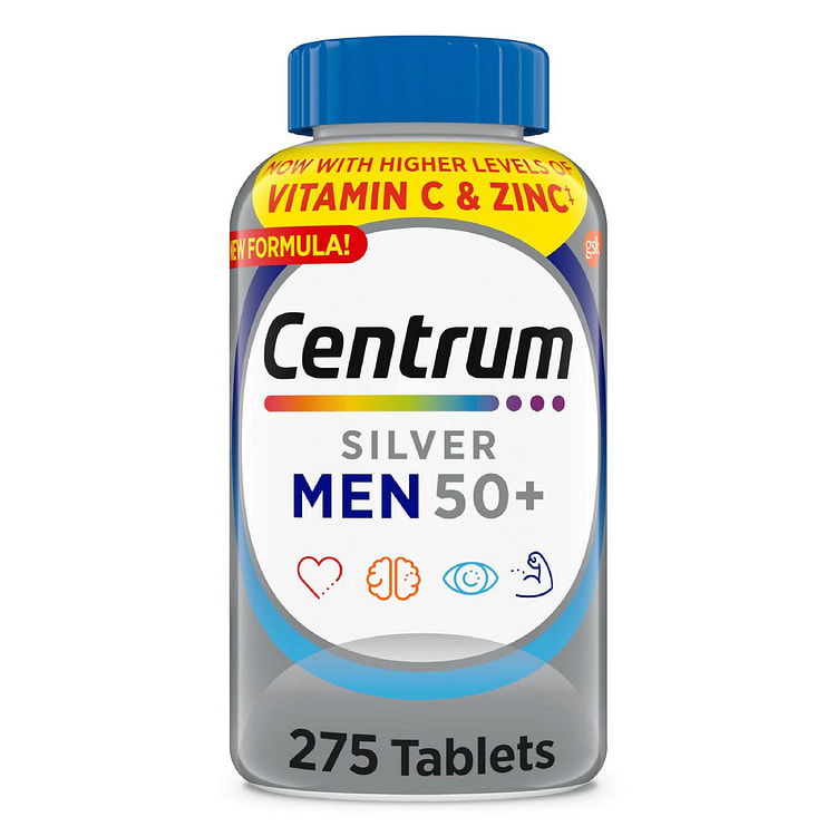 Centrum Silver Men 50+ Multivitamin, 275 Tablets 1 bottle