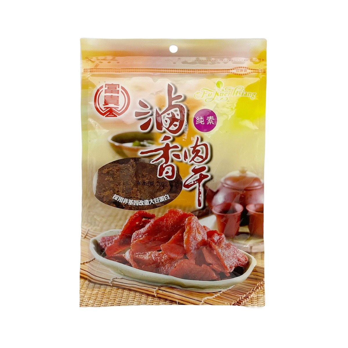 臺灣【富貴香】滷香肉乾(純素) 300 克