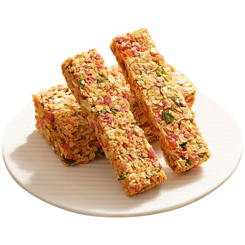 Oat bars are low-fat and filling 200 g