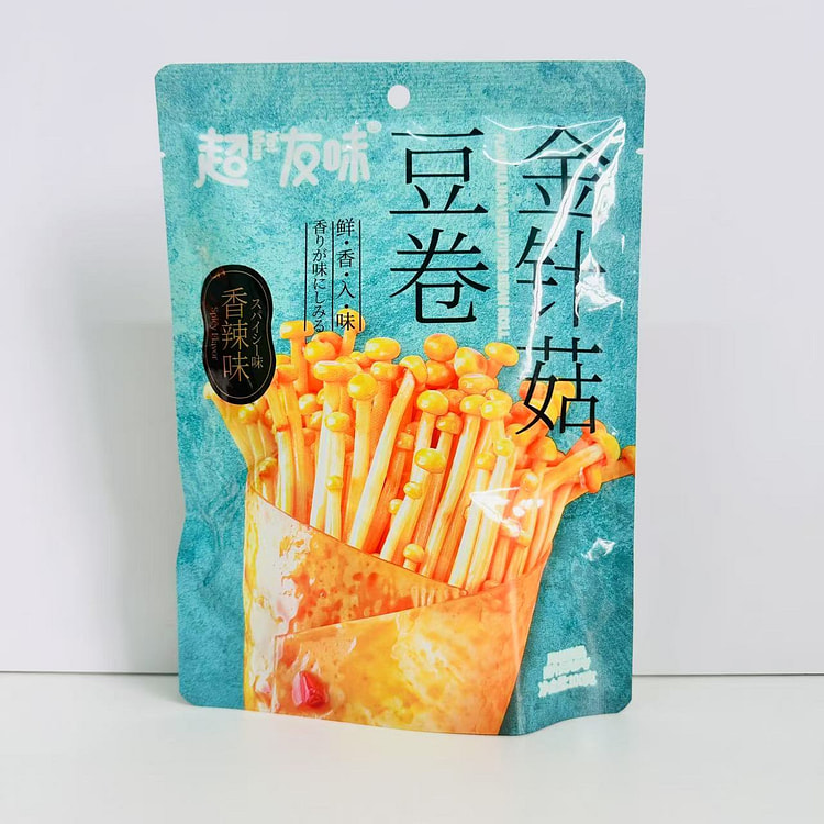 Fragrant enoki mushroom bean rolls 100g*1 bag