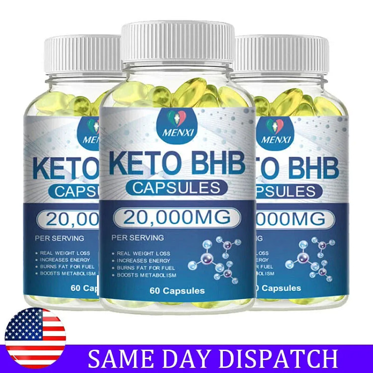 3 X KETO BHB 2,000mg PURE Ketone FAT BURNER Weigh 1 can
