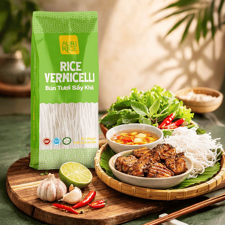 AURIRICE Rice Vermicelli Bun Tuoi 400 g (min 5)