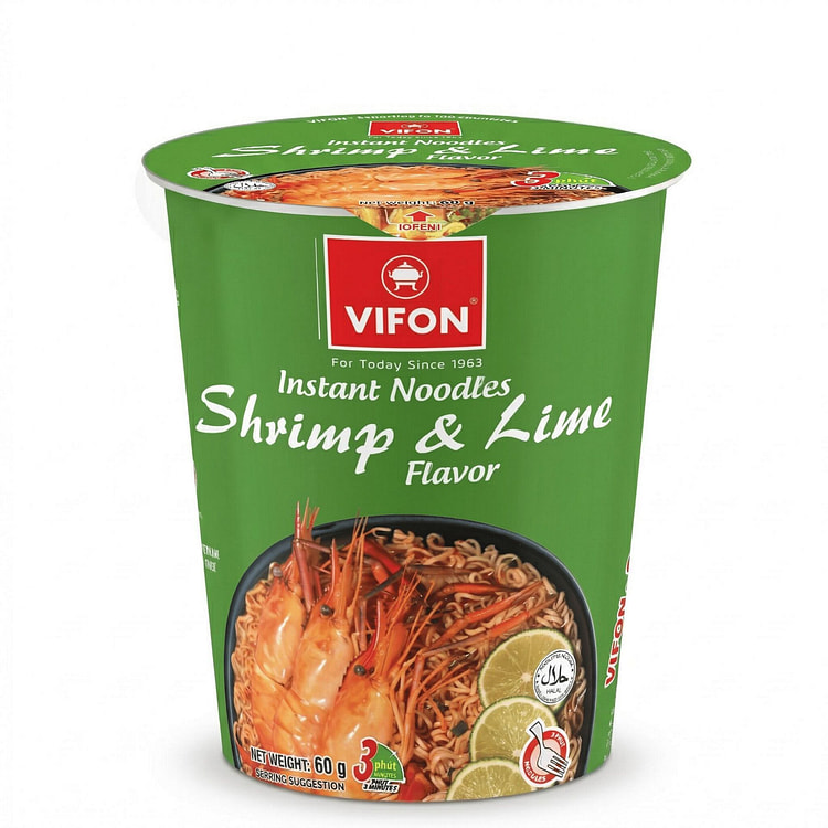 虾仁青柠面杯 1 箱