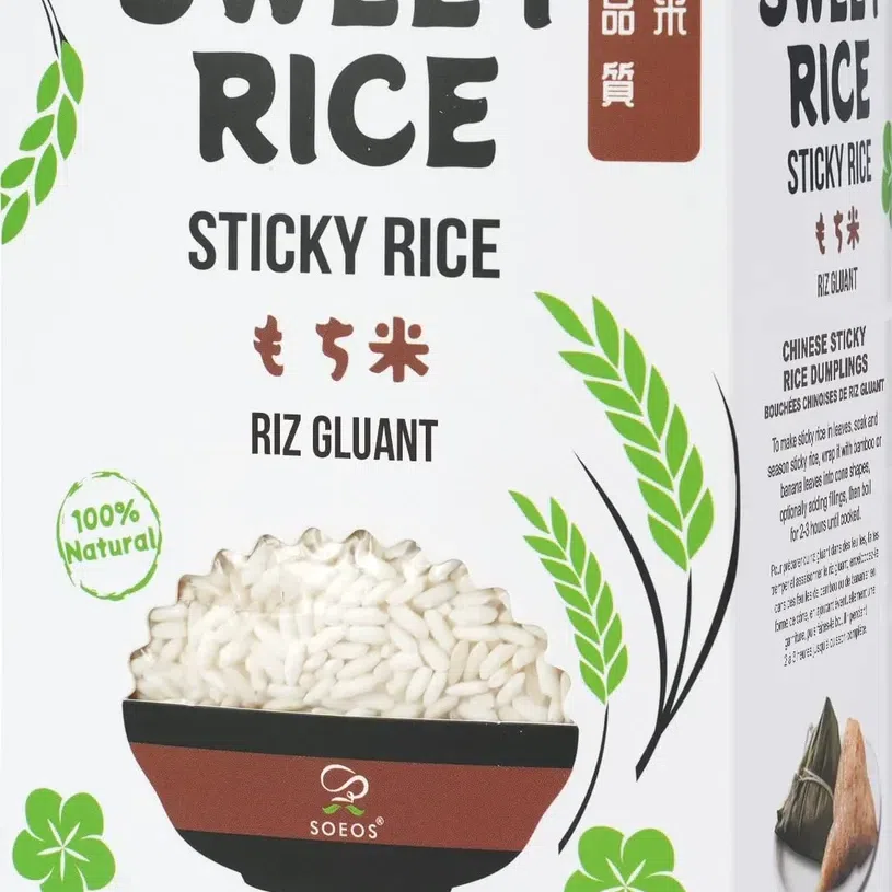 Soeos Premium Sweet Sticky Rice, 2 lb Bag 1 each