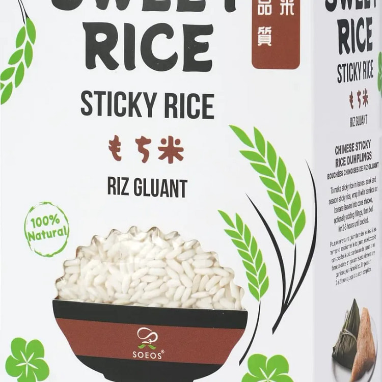 Soeos Premium Sweet Sticky Rice, 2 lb Bag 1 each