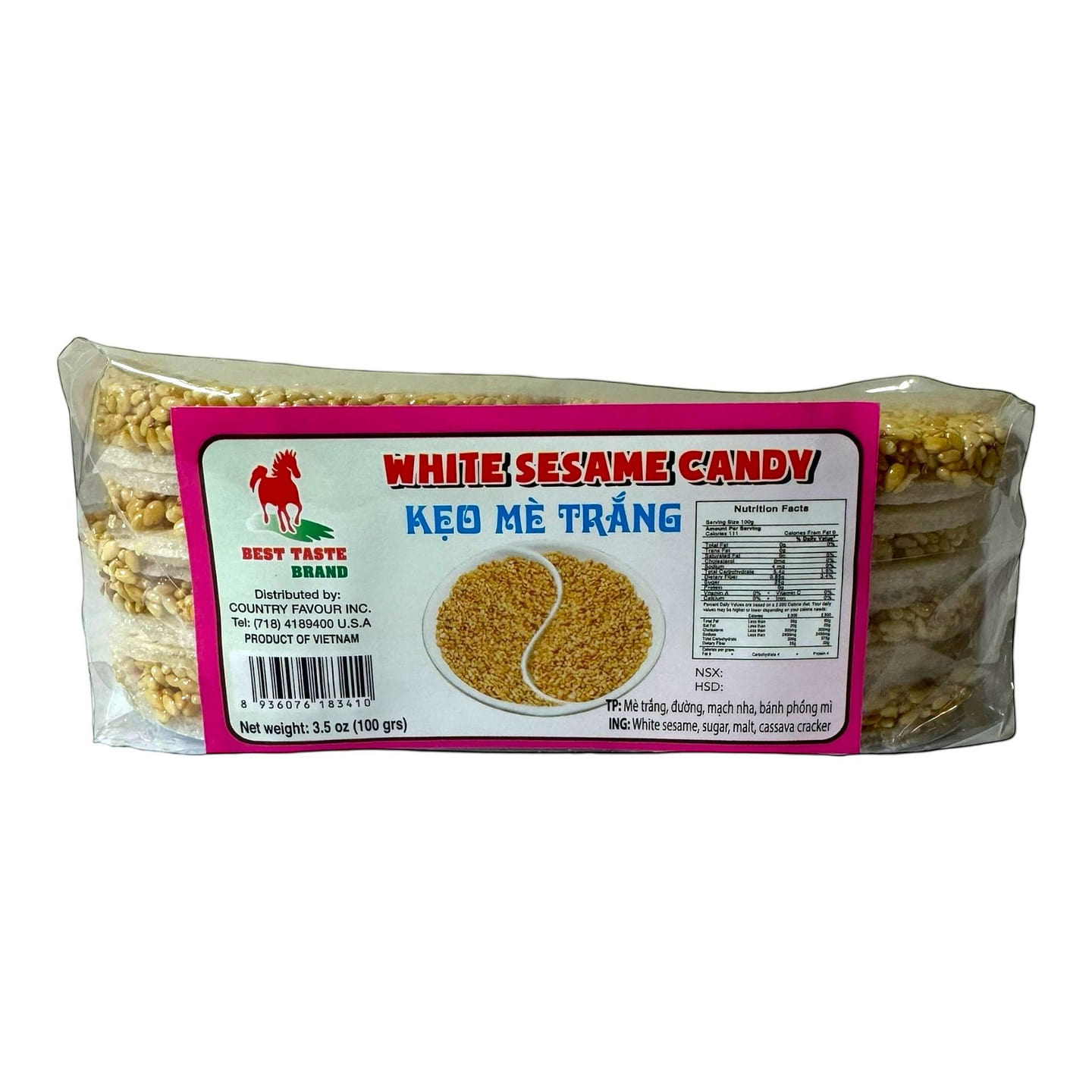White Sesame Candy – Keo Me Trang 100 g