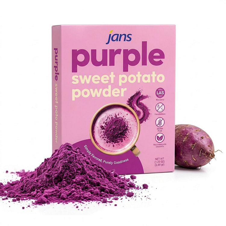 Jans Purple Sweet Potato Powder 8.25 oz Pack of 1 8.25 oz