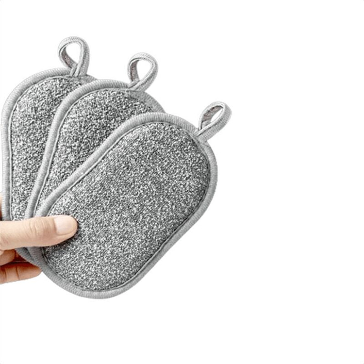 Steel Wire Dishwashing Cloth, 3 Pieces Non-Stick O 1 each
