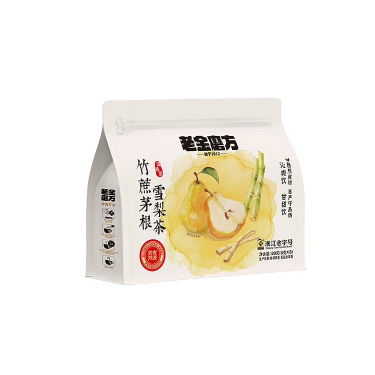 Bamboo sugar cane maokan snow pear tea 120 g