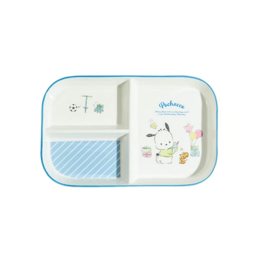 Sanrio Cartoon Home Dividing Ceramic Plate – Pochacco 1PC 1 each