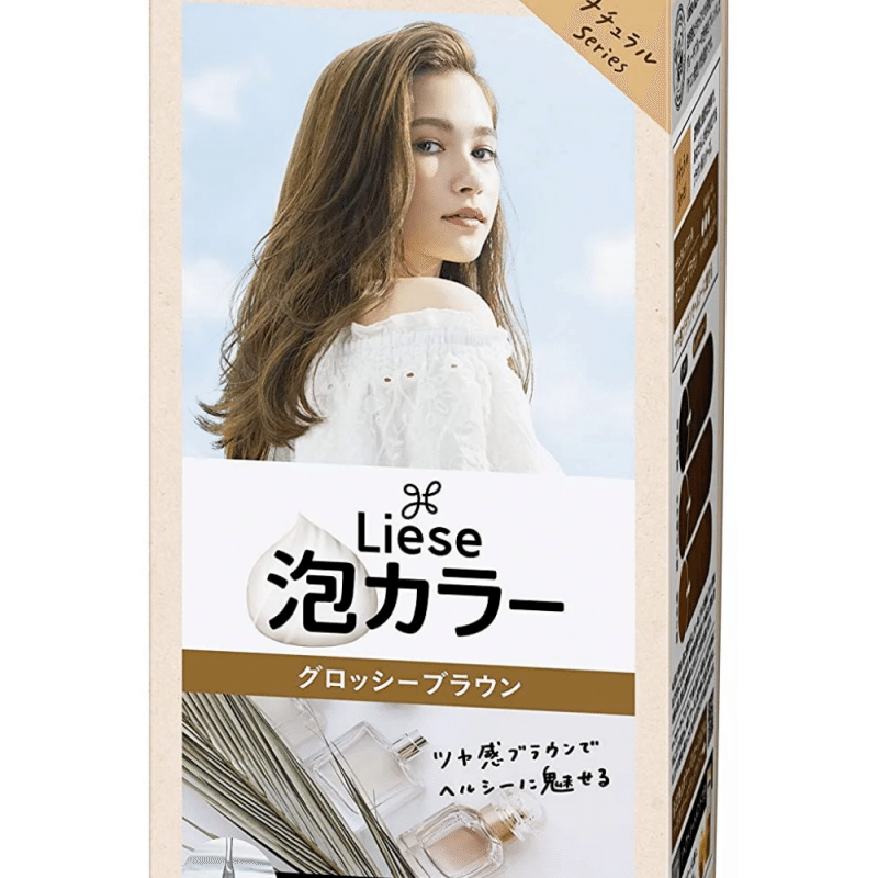 Kao Prettia Bubble Hair Dye in the color Glossy Brown 1 count