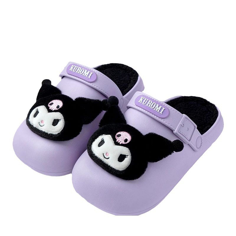 Baotou Cotton Slippers Female Autumn And Winter Two Wear-Kuromi 40-41Size 1 each
