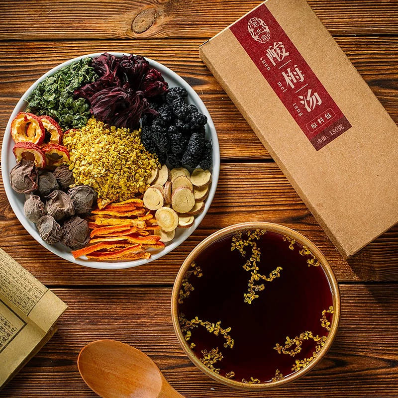 Ancient law old Beijing osmanthus Sour plum soup 1 1 box