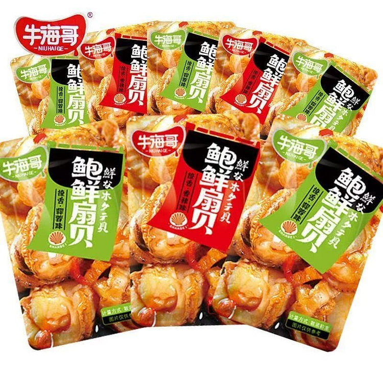 牛海哥扇贝肉混合口味12g*10包 10 包