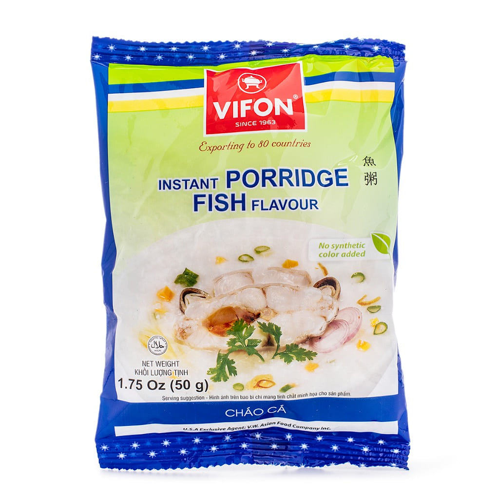Vifon Instant Porridge, Fish Flavor 1.75 oz