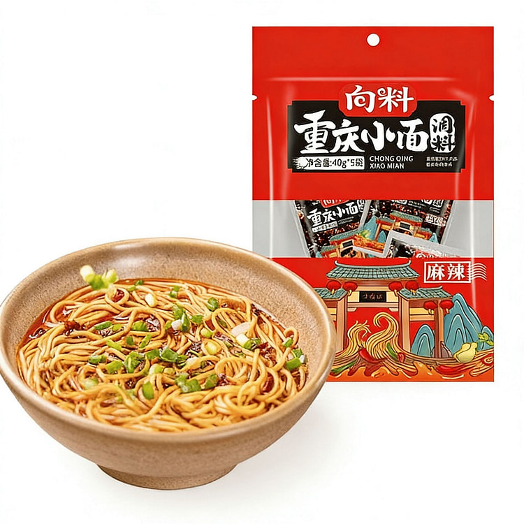 向料重庆胖妹小面调料方便调味料麻辣鲜香小面抄手速食 200 克
