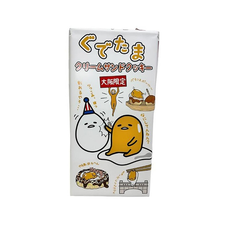 永井制菓 蛋黄哥 奶油 夹心 饼干 牛奶味 6块