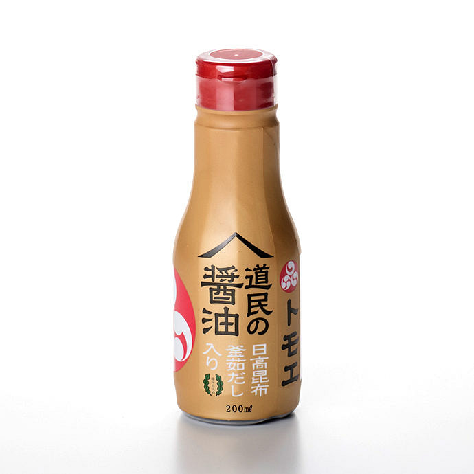 福山田舍 北海道居民酱油 日高昆布 200ml 1 份