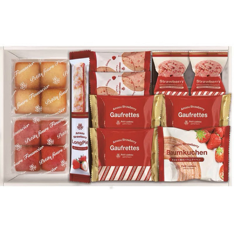 Senjudo Amaou Strawberry Sweets Gift FAS-15 1 each