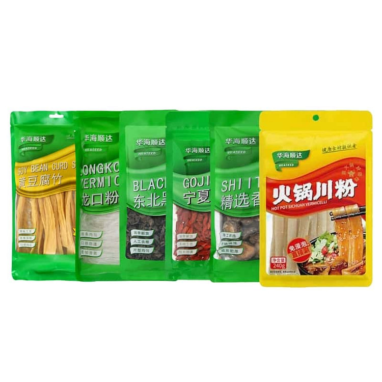火锅套餐（粉丝  腐竹  火锅川粉 红枸杞 香菇 黑木耳）