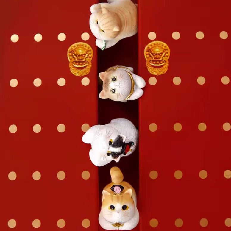 Gu Gong Wen Chuang Cat decoration set 280g*1 box 280 g