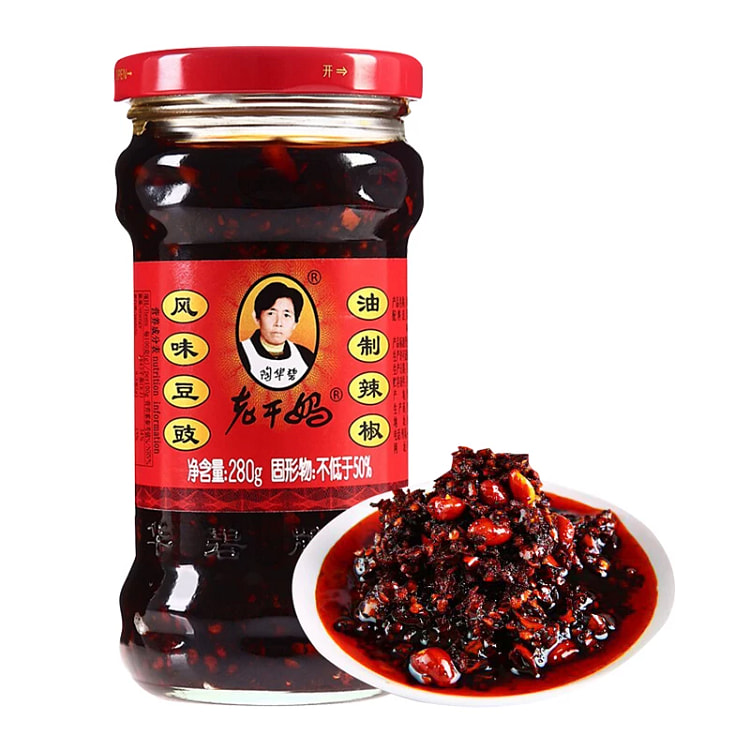 老干妈豆豉油辣椒280g*1罐 280 克