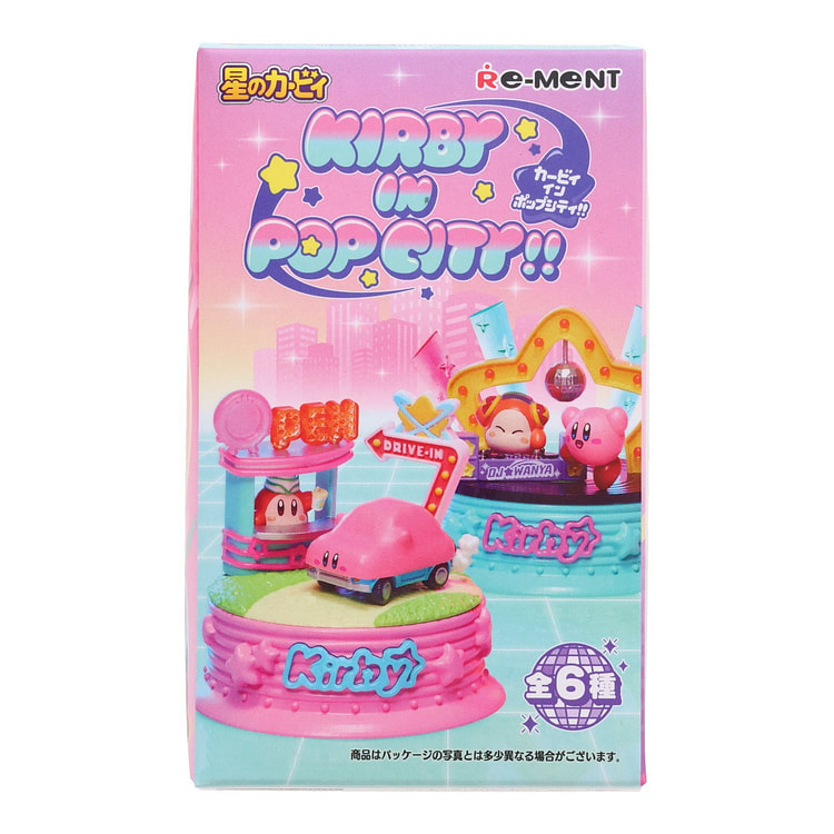流行城市里的 Re-Ment Kirby！！盲盒