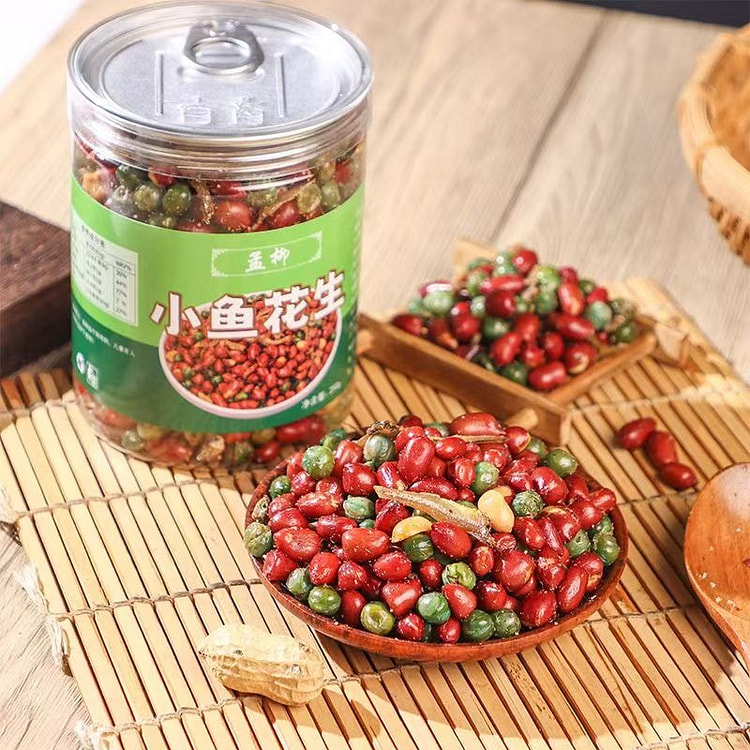小鱼花生250g 1 罐