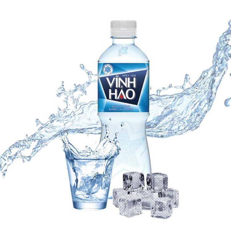 Vinh Hao미네랄 워터 500ml - 1병