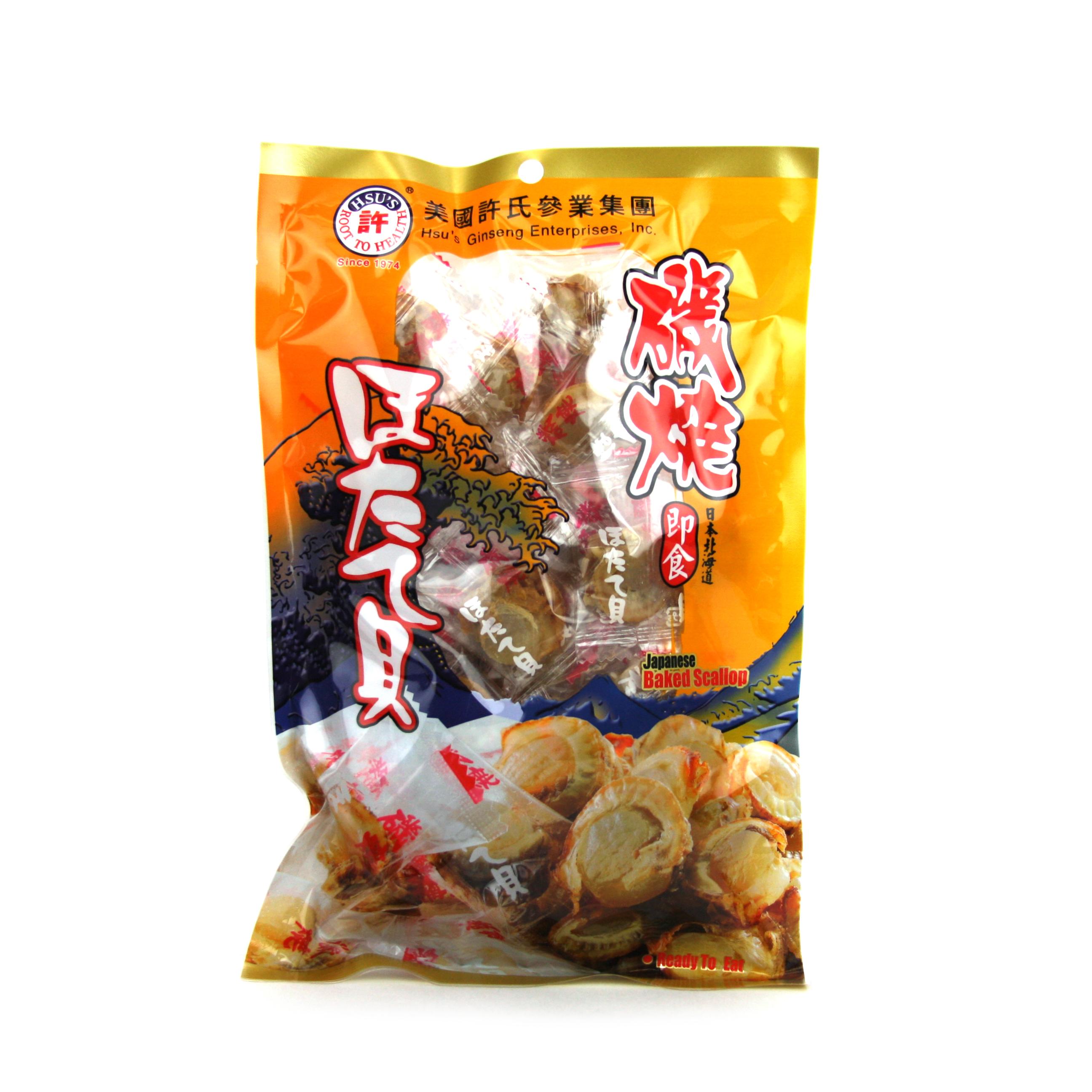 Get Hsu's Japanese Hokkaido Baked Scallops Original Flavor 227g Delivered Weee! Asian Market