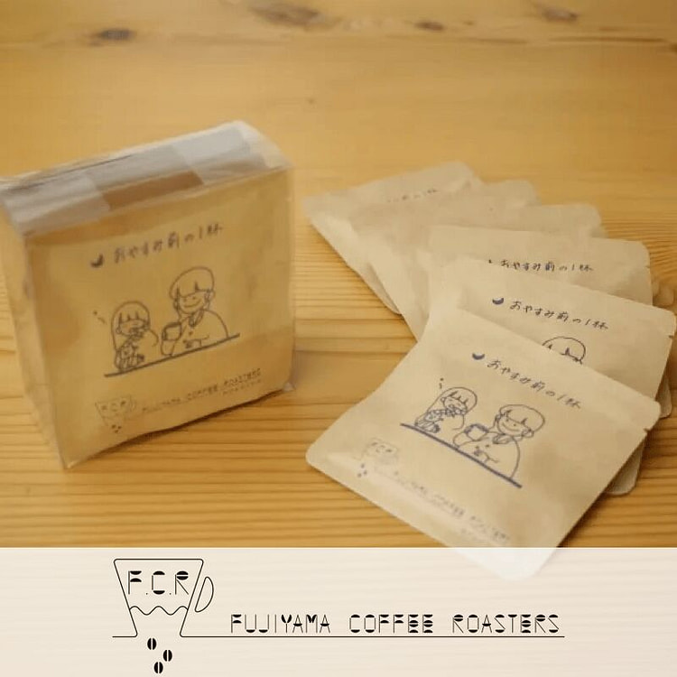 Fujiyama Coffee Drip Bag 5 Count Decaf Night Blend