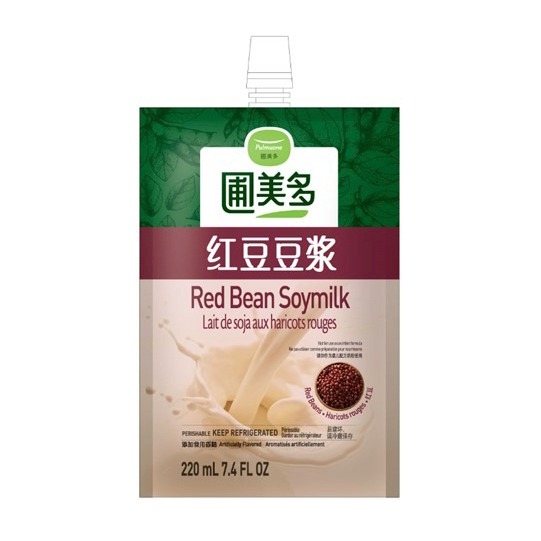 Pulmuone Red Bean Soymilk Weee!