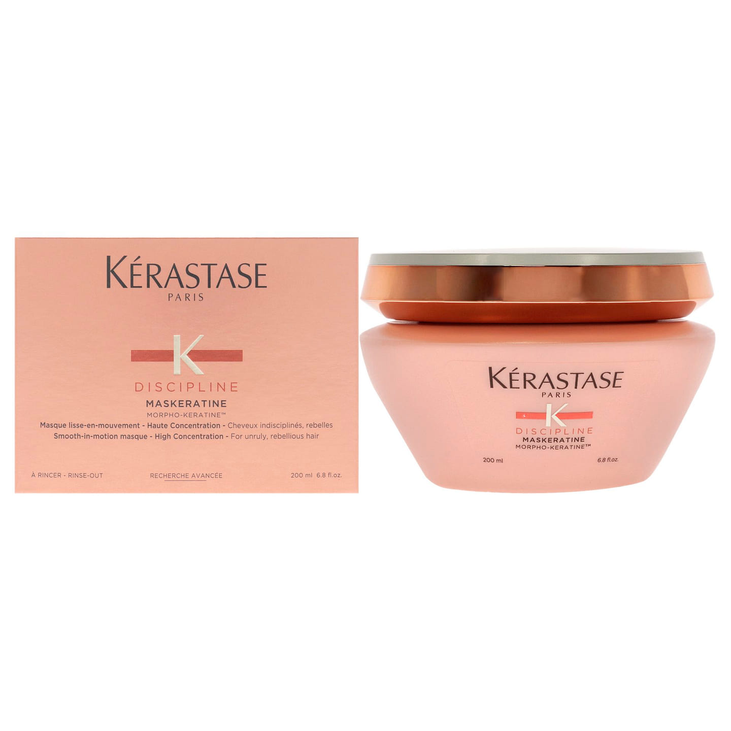 Discipline Maskeratine Masque High Concentration by Kerastase for Unisex – 6.8 oz Masque 6.8 oz