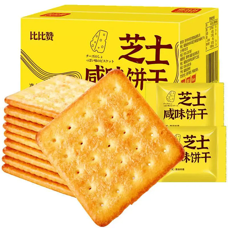Cheese salty biscuits 380g*1 box 380 g