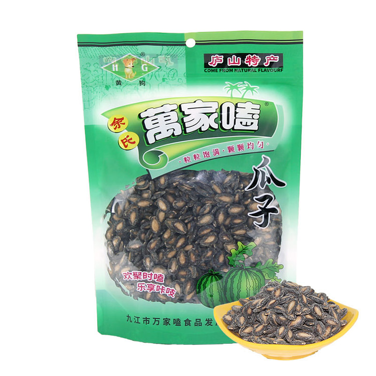 万家嗑西瓜子椒盐味338g*1袋