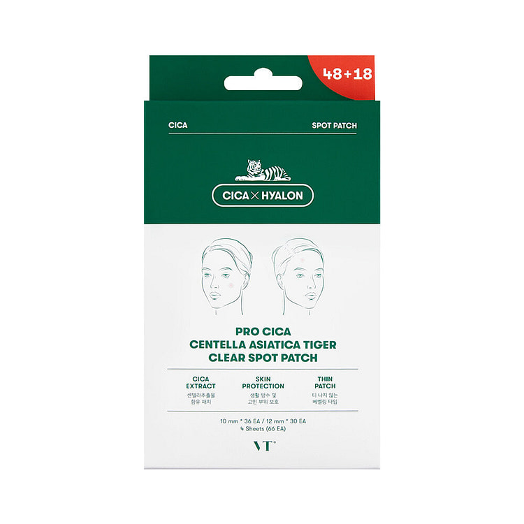 VT Cica Centella Asiatica Tiger Spot Patch Set66ea