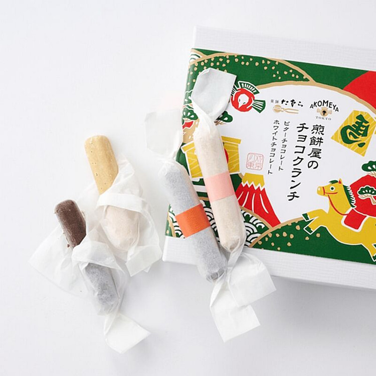 AKOMEYA TOKYO/ 煎餅屋のチョコクランチ　 2026年お年賀デザイン 1 各