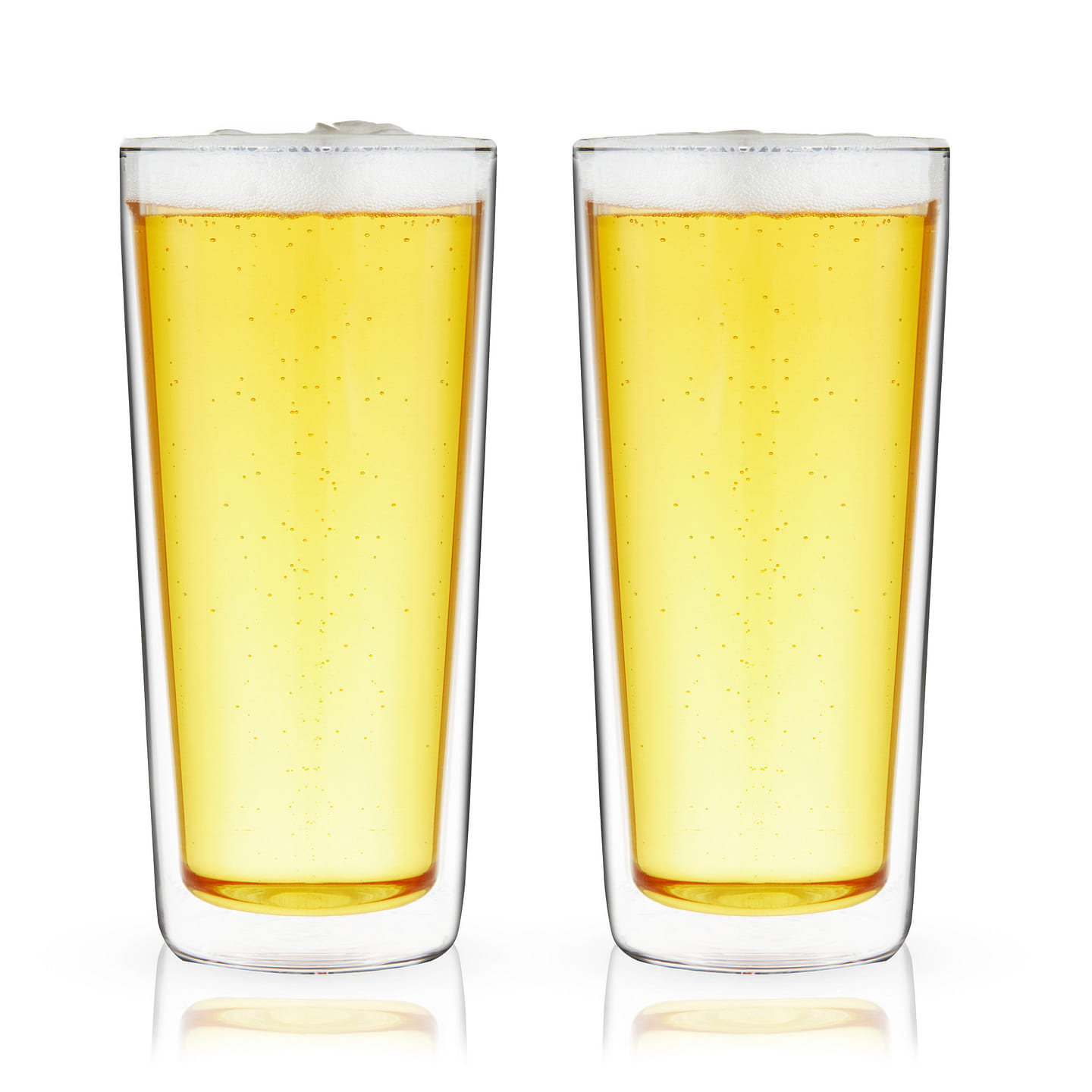 Double Walled Pint Glasses by True 2 each