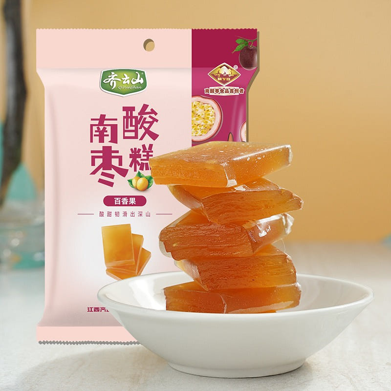 齐云山百香果南酸枣糕 江西特产 包装蜜饯零食 289 克