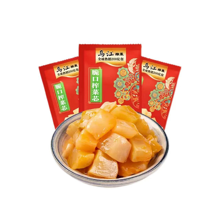 Wujiang Pickled Mustard 22g*3 bags 66 g
